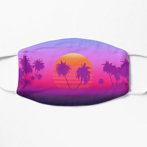 Palm Trees Sunset - Masks