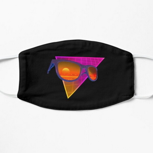 Sunglasses in space (Purple) - Masks