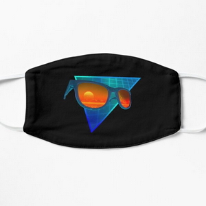 Sunglasses in space (Blue) - Masks