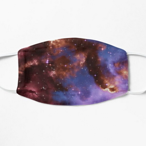 Fantasy nebula cosmos sky in space with stars (Red/Blue/Purple) - Masques