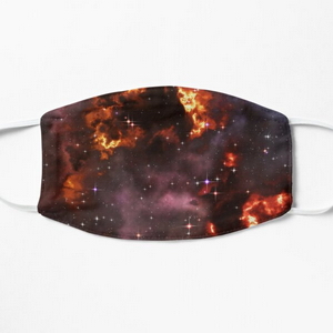 Fantasy nebula cosmos sky in space with stars (Purple/Yellow/Orange/Red) - Masques