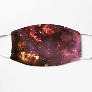 Fantasy nebula cosmos sky in space with stars (Purple/Yellow/Orange/Red/Magenta) - Masques