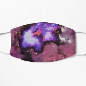 Fantasy nebula cosmos sky in space with stars (Purple/Blue/Magenta) - Masques
