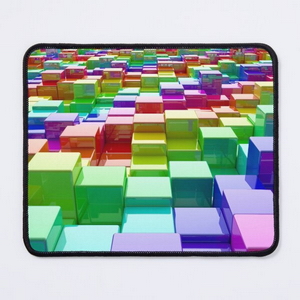 Rainbow Cubes - Mouse pads