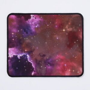 Fantasy nebula cosmos sky in space with stars (Purple/Pink/Magenta)
 - Mouse pads