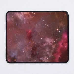Fantasy nebula cosmos sky in space with stars (Purple/Pink/Magenta) - Mouse pads