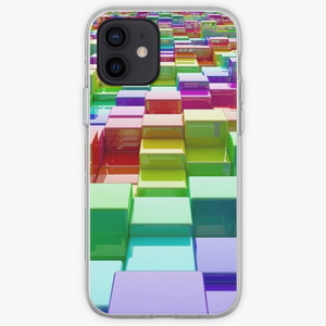 Rainbow Cubes - iPhone phone cases