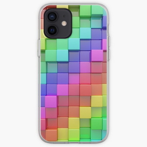 Rainbow Cubes - Coques pour téléphones portables iPhone