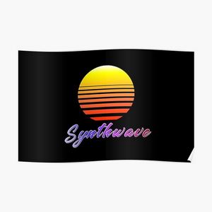 Synthwave Sun - Posters