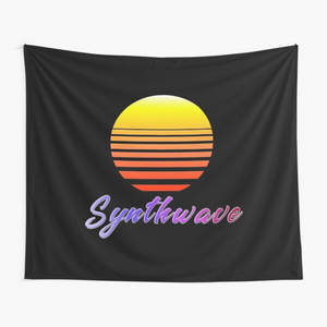 Synthwave Sun - Tapisseries