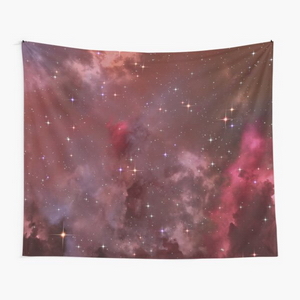 Fantasy nebula cosmos sky in space with stars (Purple/Pink/Magenta) - Tapisseries